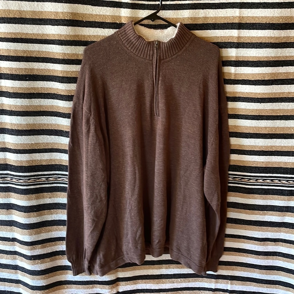 Joseph Abboud Men’s Quarter-Zip Sweater, 3X